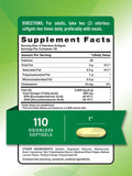 Nature's Truth Fish Oil 2000mg softgels back view