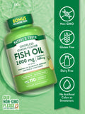 Nature's Truth Fish Oil 2000mg softgels side view