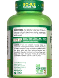 Nature's Truth Fish Oil Softgels on a wooden table