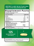 Nature's Truth Fish Oil Softgels side view showing capsule