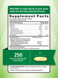 Nature's Truth Fish Oil Softgels side view with dosage details