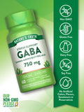 Nature's Truth GABA Quick Release Capsules bottle with label