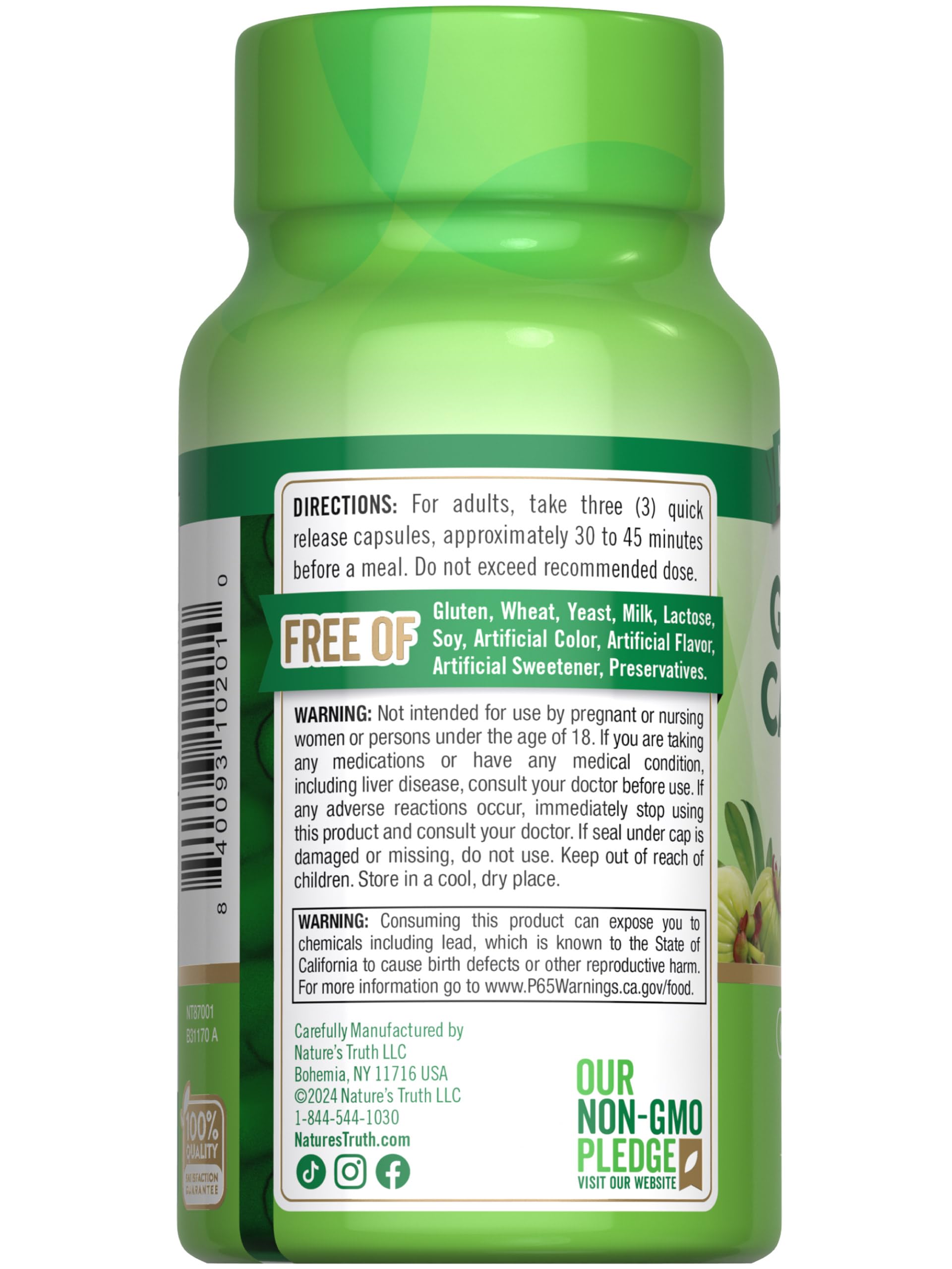 Nature's Truth Garcinia Cambogia Capsules lifestyle scene