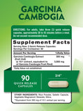 Nature's Truth Garcinia Cambogia Capsules side view