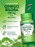 Nature's Truth Ginkgo Biloba bottle with capsules inside