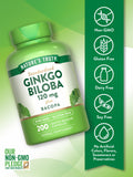 Nature's Truth Ginkgo Biloba bottle with label