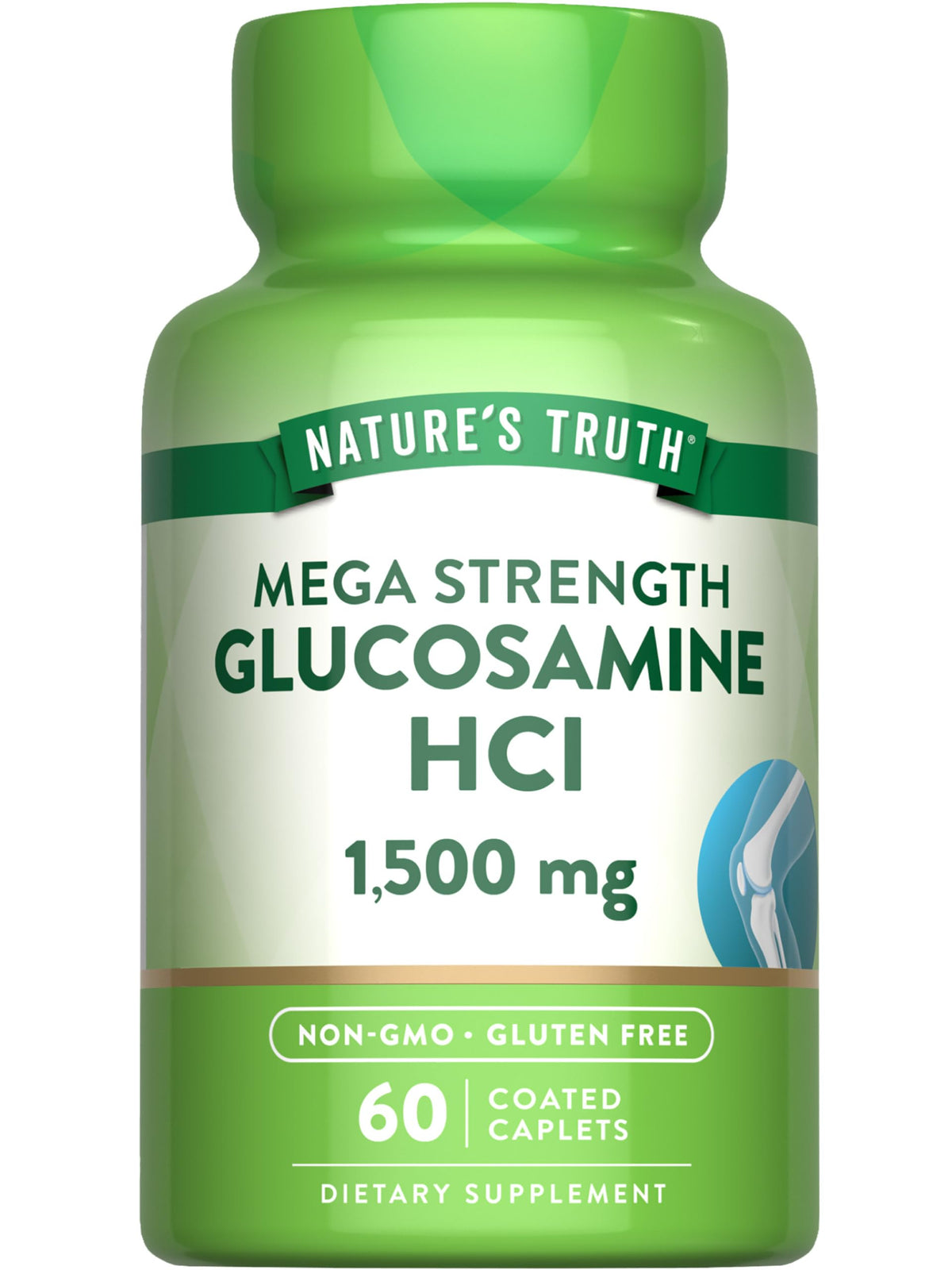 Nature's Truth Glucosamine Chondroitin supplement front view