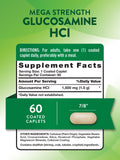 Nature's Truth Glucosamine Chondroitin supplement side view