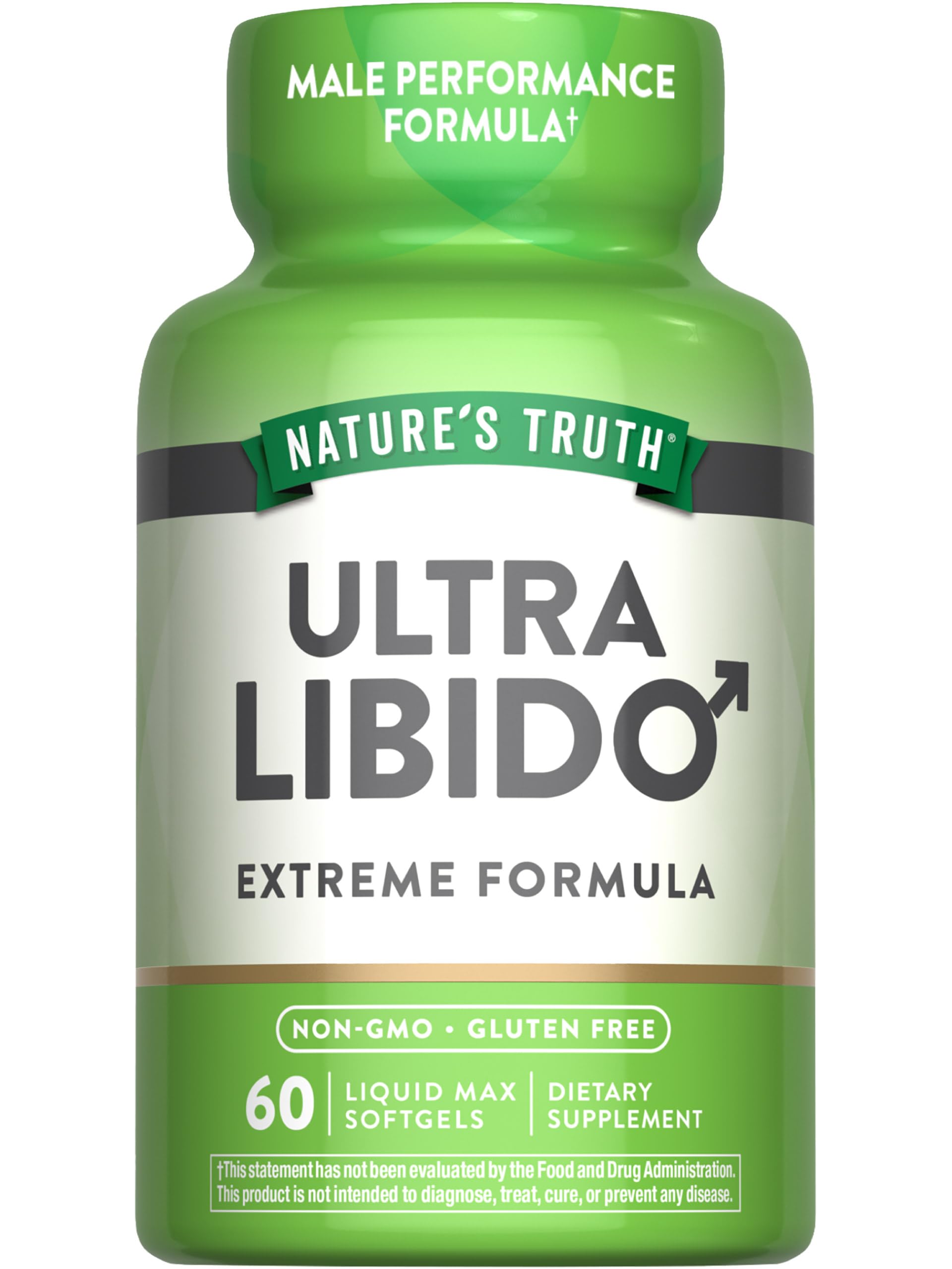 Nature's Truth Horny Goat Weed Supplement front view of packaging