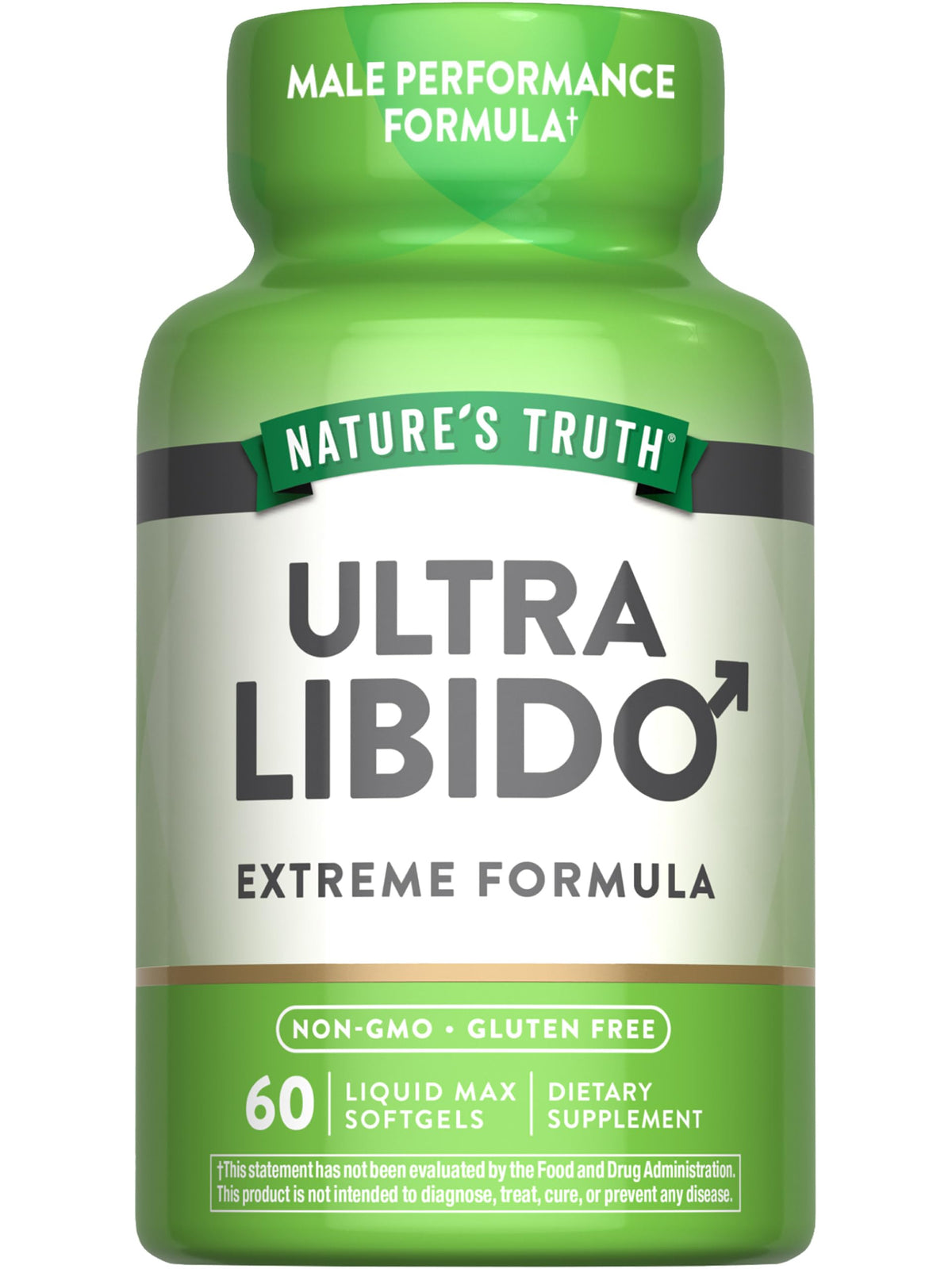 Nature's Truth Horny Goat Weed Supplement front view of packaging
