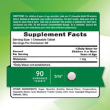 Nature's Truth Just 4 Kidz Melatonin Chewable Tablets packaging