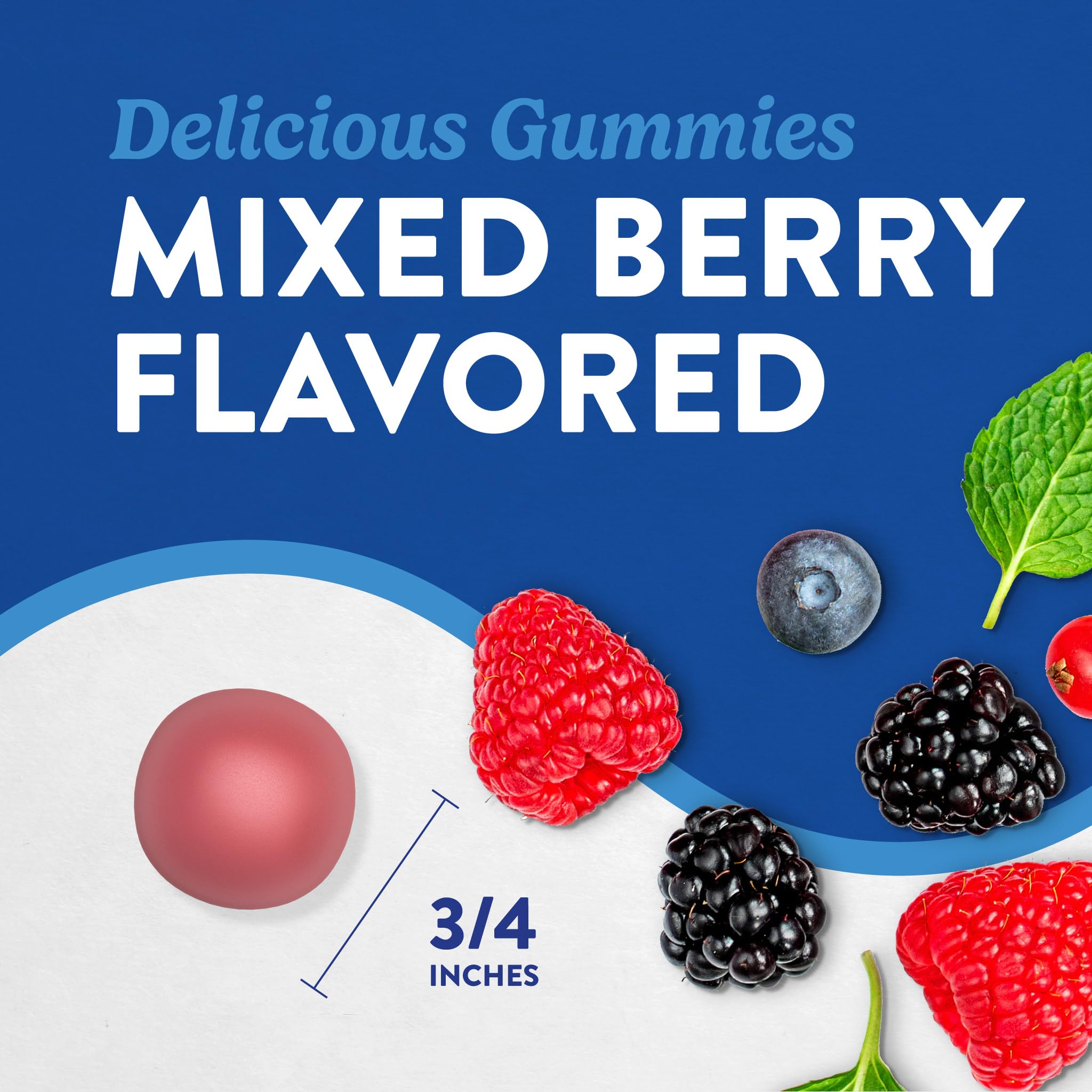 Nature's Truth Kids Melatonin Gummy close-up of gummies