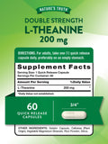 Nature's Truth L-Theanine 200mg Capsules side view