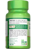 Nature's Truth L-Theanine 200mg Capsules with a tea background