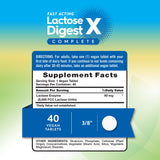 Nature's Truth Lactase Enzyme Tablets 90mg packaging