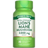 Nature's Truth Lion's Mane Mushroom Softgels front view