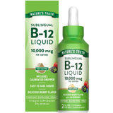 Nature's Truth Liquid Vitamin B-12 10,000 mcg front view