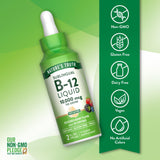 Nature's Truth Liquid Vitamin B-12 sublingual drops in a dropper