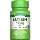 Nature's Truth Lutein Supplement front view with packaging