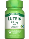 Nature's Truth Lutein & Zeaxanthin softgels front view