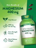 Nature's Truth Magnesium Extra Strength 400mg softgel lifestyle scene