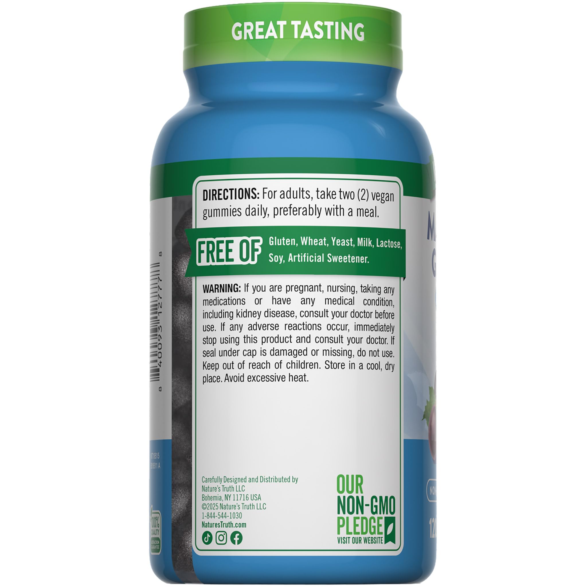 Nature's Truth Magnesium Glycinate Gummies with other supplements