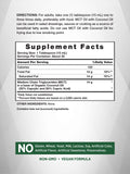 Nature's Truth MCT Oil 16 fl oz bottle side view