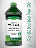 Nature's Truth MCT Oil 16 fl oz label close-up