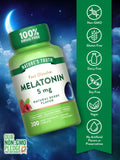 Nature's Truth Melatonin Fast Dissolve Tablets 5mg side view packaging