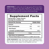 Nature's Truth Melatonin Gummies 5mg mixed berry flavour side view