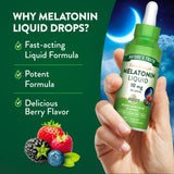 Nature's Truth Melatonin Liquid 2 Fl Oz packaging