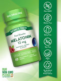 Nature's Truth Melatonin Tablets 12mg side view
