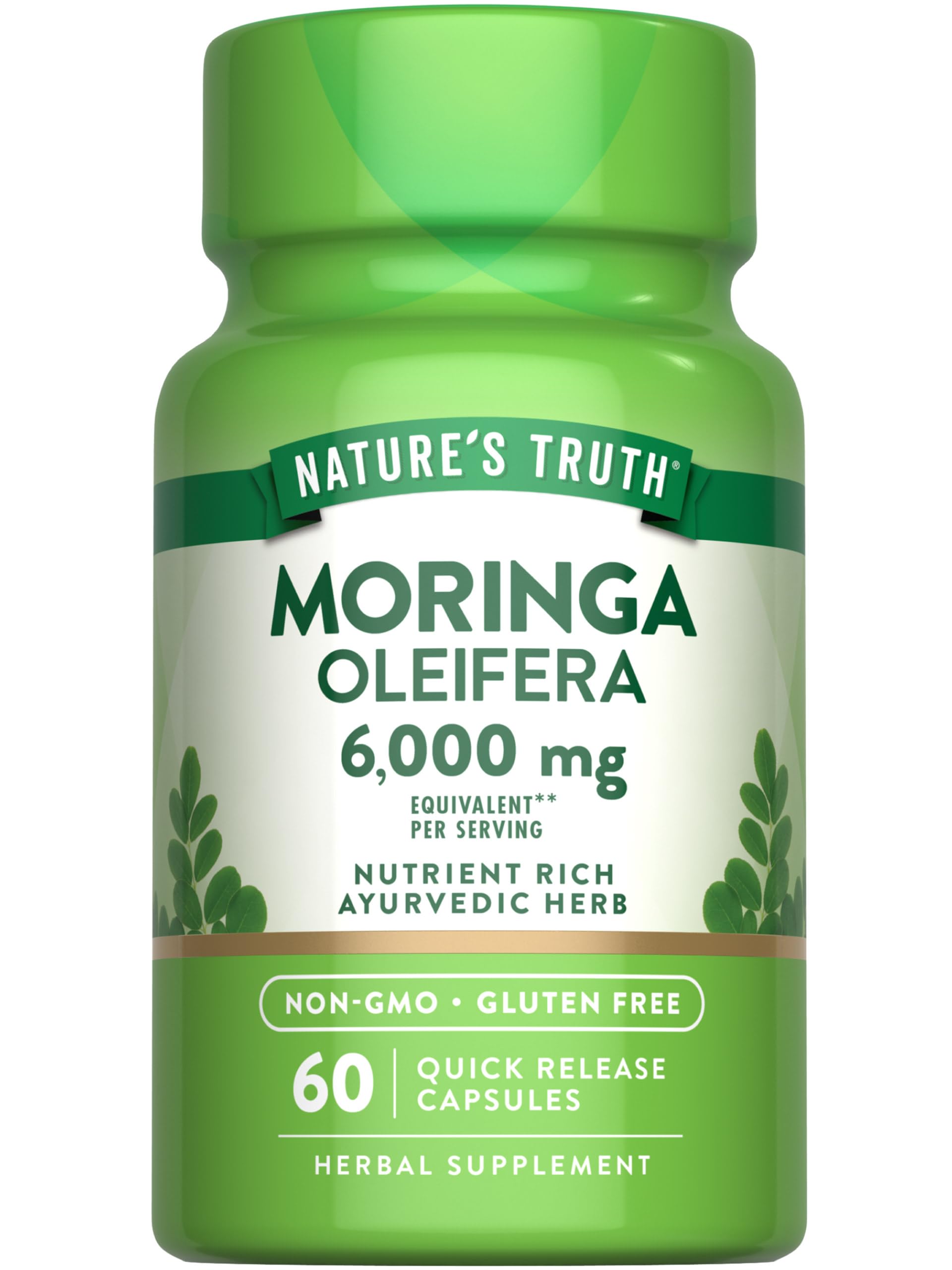 Nature's Truth Moringa Oleifera Superfood Blend front view