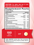 Nature's Truth Multivitamin Mini Tablets side view showing tablet size