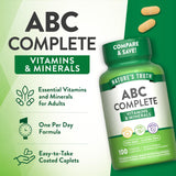 Nature's Truth Multivitamins in a hand for size reference