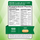 Nature's Truth Multivitamins side view showing caplet size