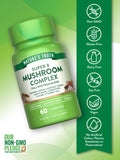 Nature's Truth Mushroom Complex 50g side view showing capsule