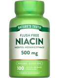 Nature's Truth Niacin B3 400mg capsules front view