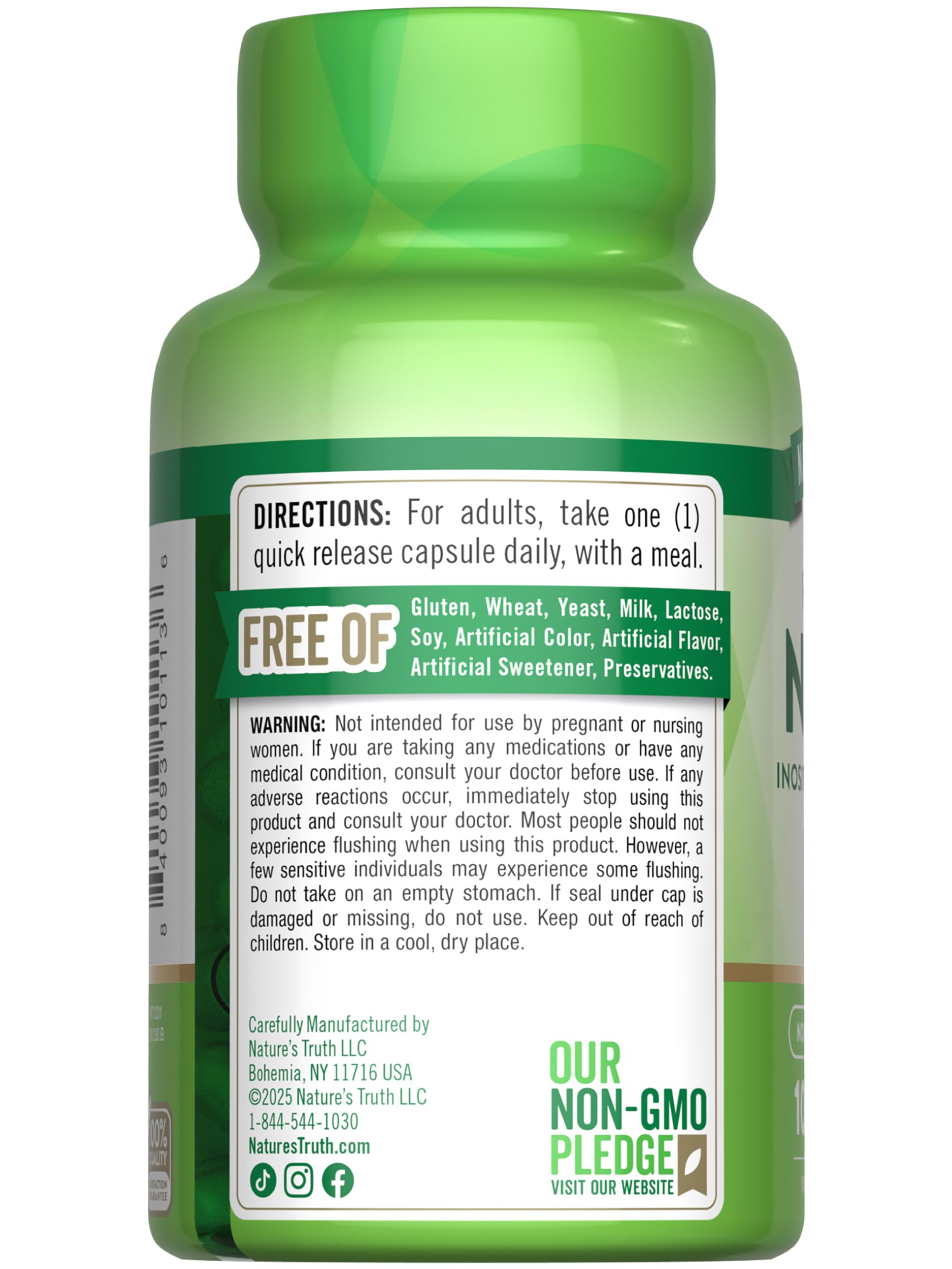 Nature's Truth Niacin B3 capsules lifestyle scene
