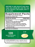 Nature's Truth Oregano Oil Softgels side view showing capsule