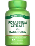 Nature's Truth Potassium Citrate Plus Magnesium Capsules front view