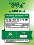 Nature's Truth Potassium Citrate Plus Magnesium Capsules side view