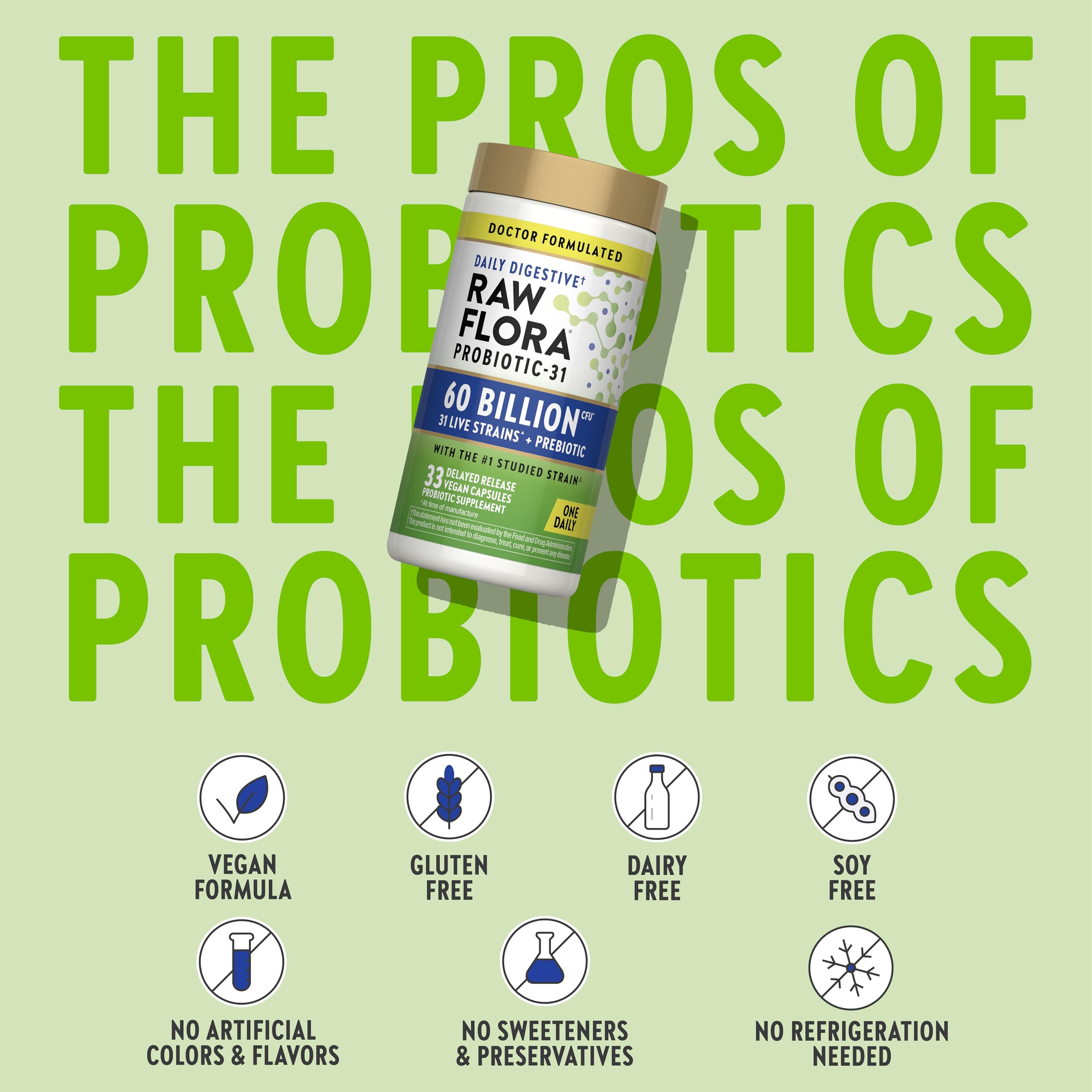 Nature's Truth Probiotic Supplement with organic Jerusalem artichoke