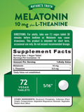 Nature's Truth Sleep Supplement 41g back view with ingredient details