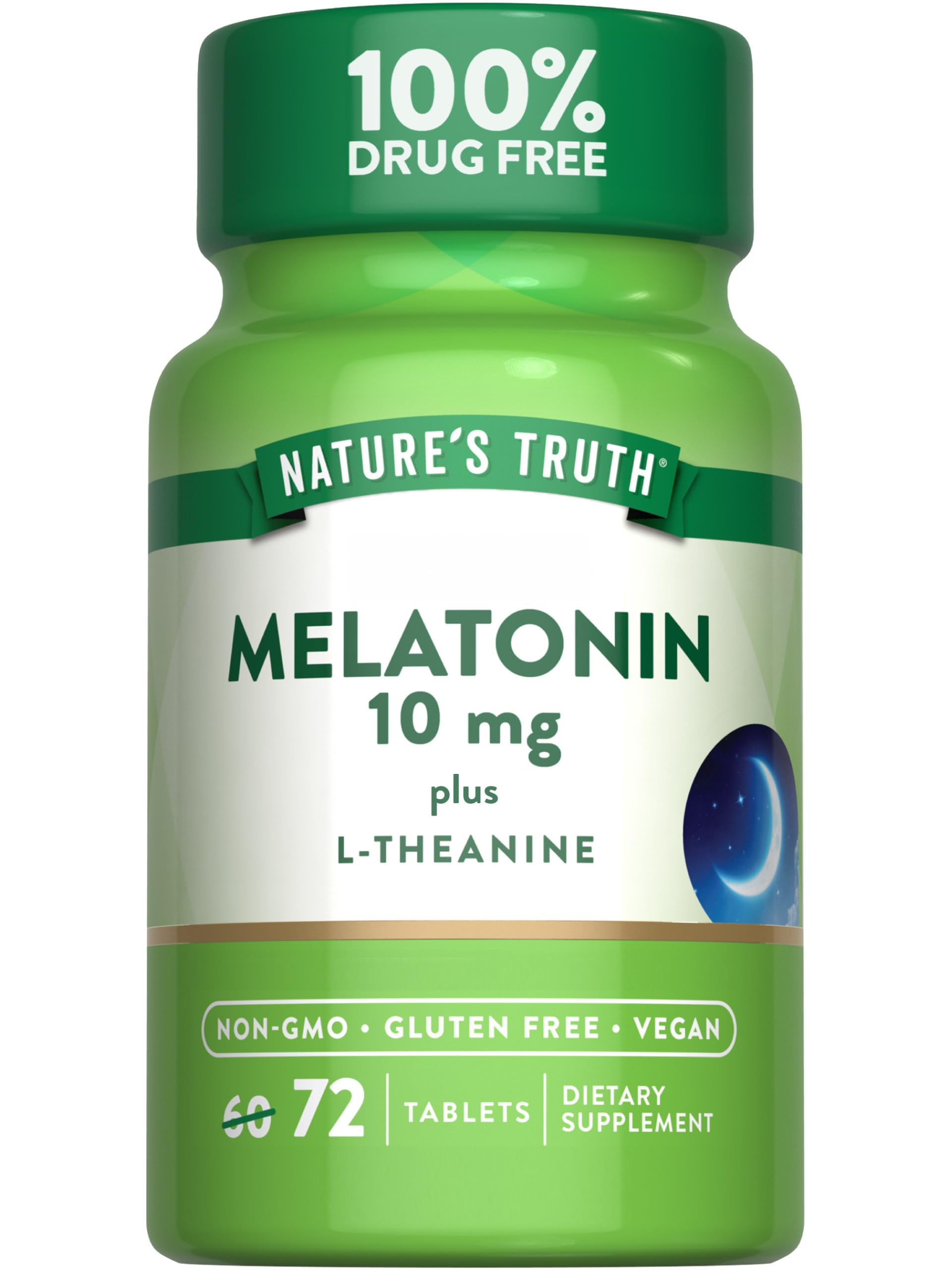 Nature's Truth Sleep Supplement 41g front view with Melatonin and Theanine
