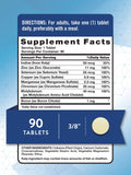 Nature's Truth Trace Minerals Supplement back view with ingredients