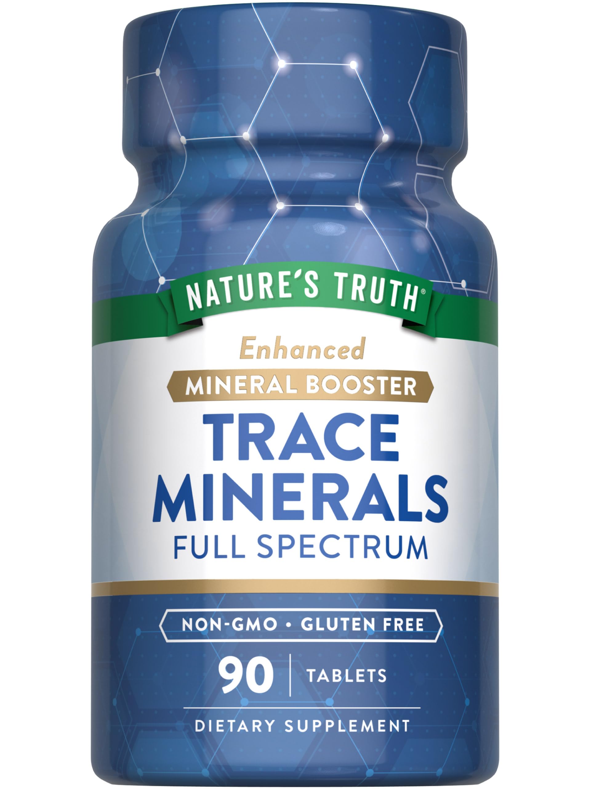 Nature's Truth Trace Minerals Supplement front view