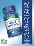 Nature's Truth Trace Minerals Supplement side view showing tablet size
