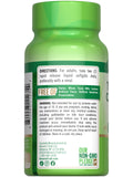 Nature's Truth Turmeric Curcumin Complex 1600mg softgel capsules on a table