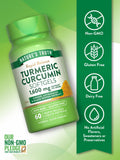 Nature's Truth Turmeric Curcumin Complex 1600mg softgel capsules packaging